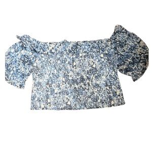 Express  Y2K Off-Shoulder Top Milkmaid